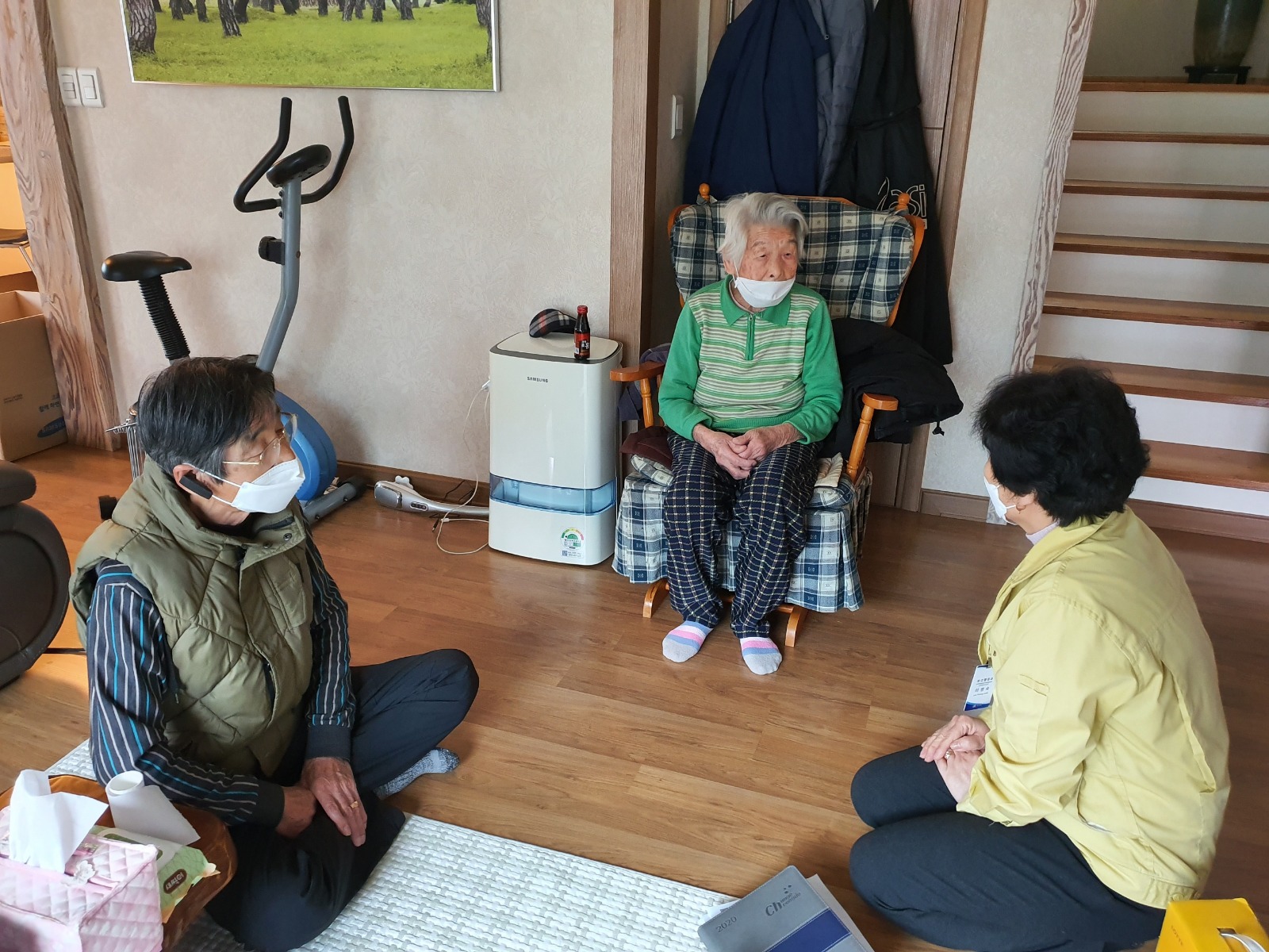 韩国96岁老奶奶康复.