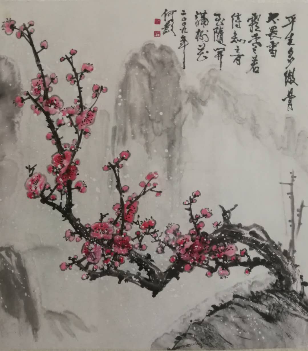 著名画家何影作品赏析