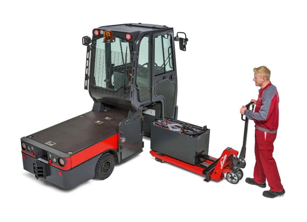 2015年,林德p60-p80/w08(6-8吨牵引车)凭借优秀的设计荣获红点设计