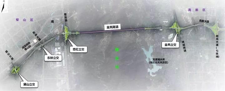 2020年璧山交通全面爆發1條雲巴3條軌交3條高鐵6條高速