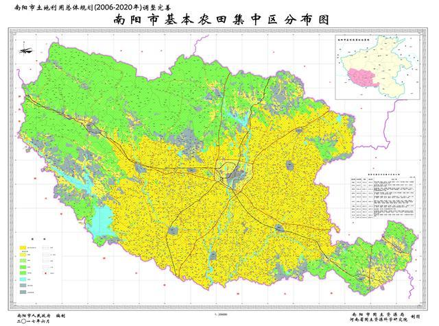 土地基本农田地图图片