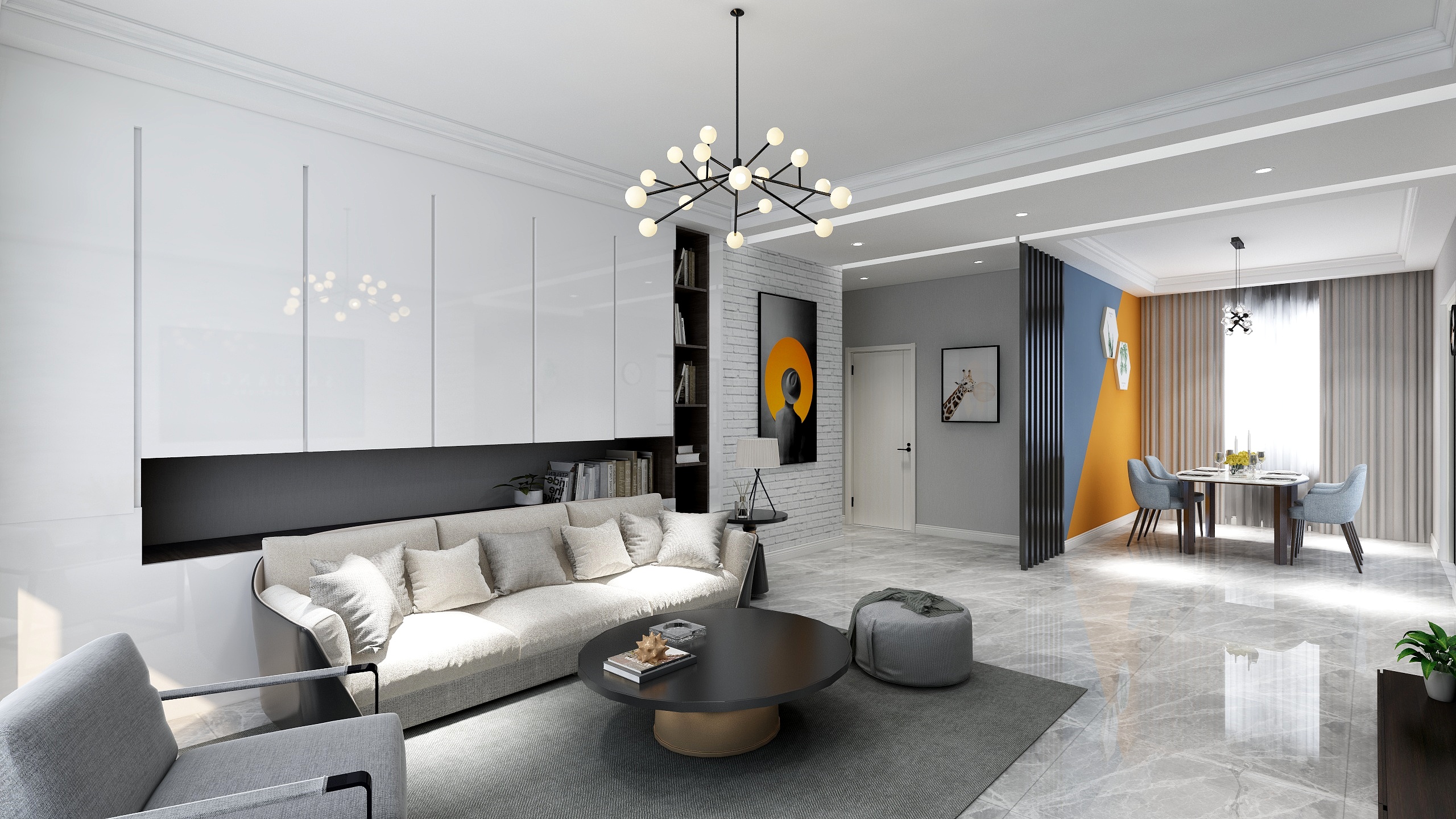 国宾壹号 139㎡|硬核简约风,带给你极致舒适体验