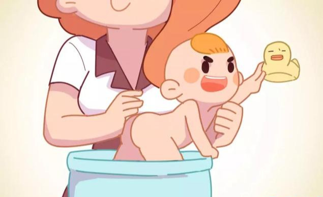 二,女宝宝洗屁屁关于小萝莉们来说,阴道口和肛门之间的距离过近,因而