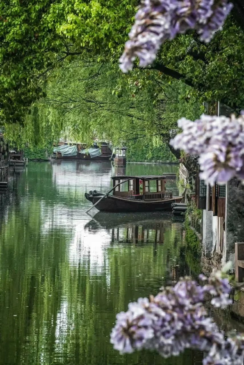 唯美一袭烟雨梦江南三月天