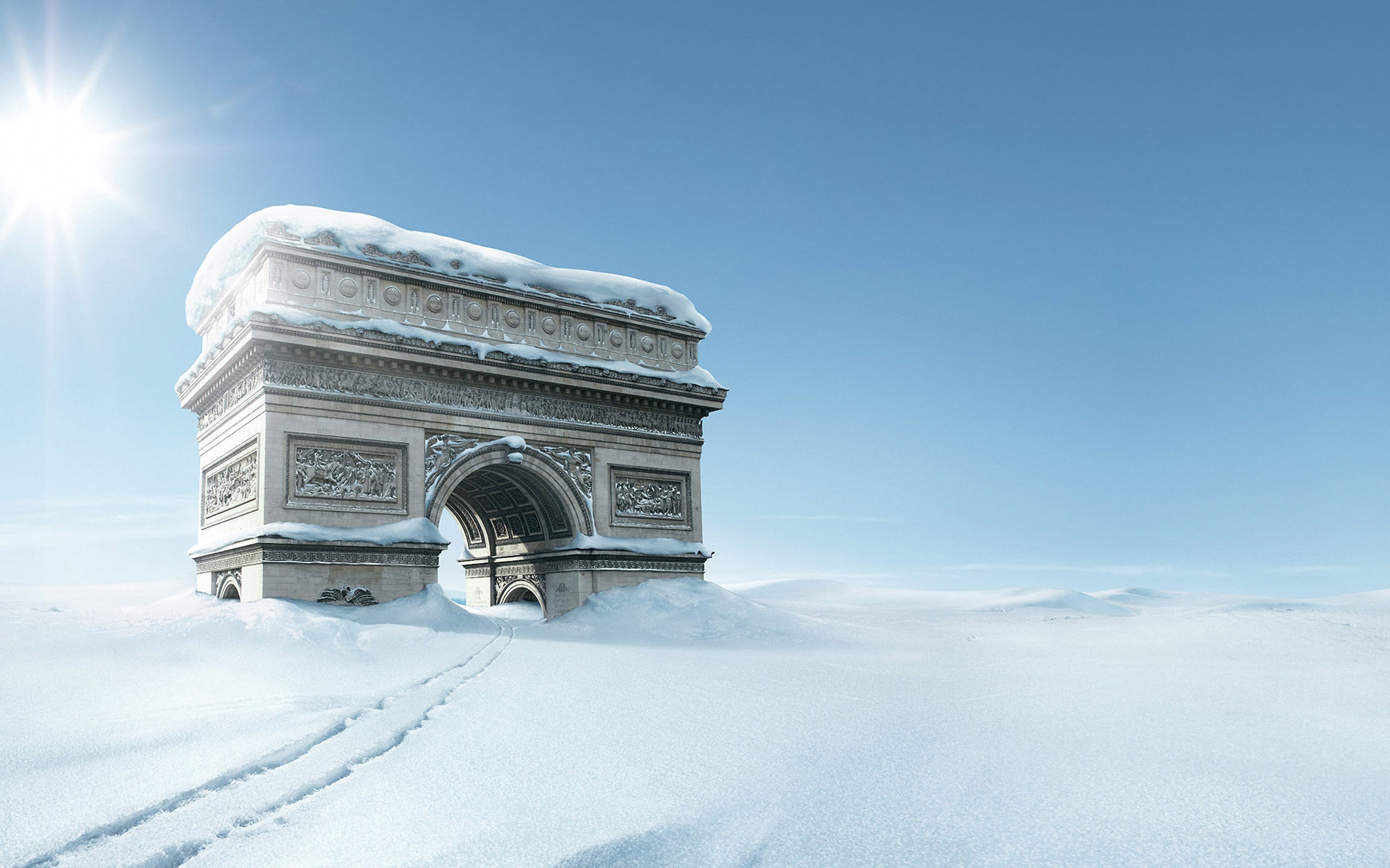 雪地图片大全背景图片