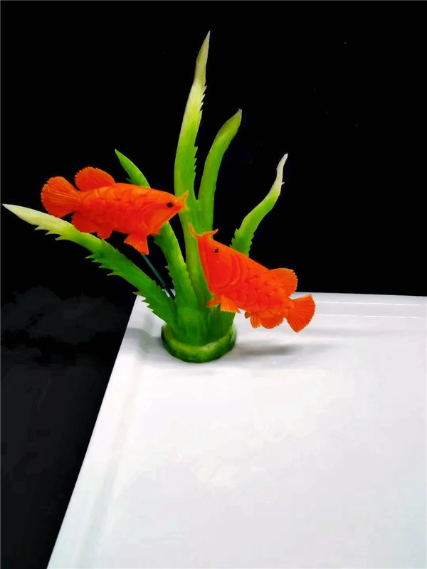 大厨无私分享33款雕刻作品及盘头装饰,值得鉴赏!