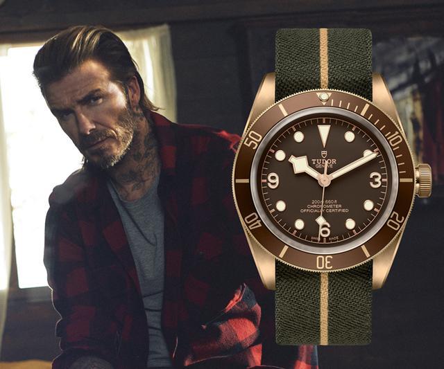 自产码表机芯布拉德皮特去年参加百年灵手表诺顿摩托车联名款活动上的