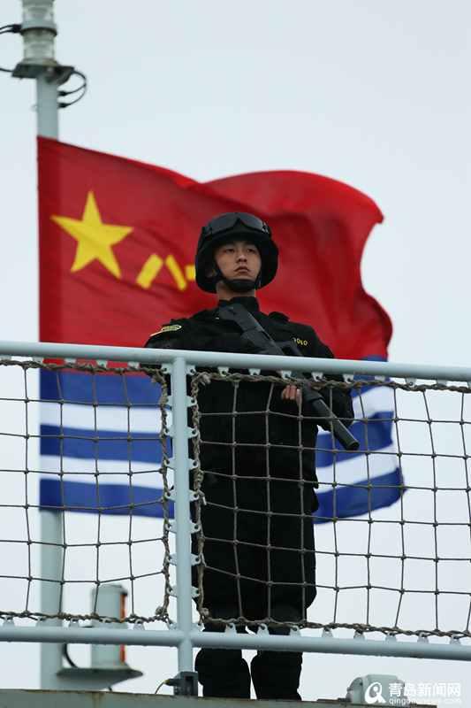 凯旋归来!海军第三十三批批护航编队抵达青岛