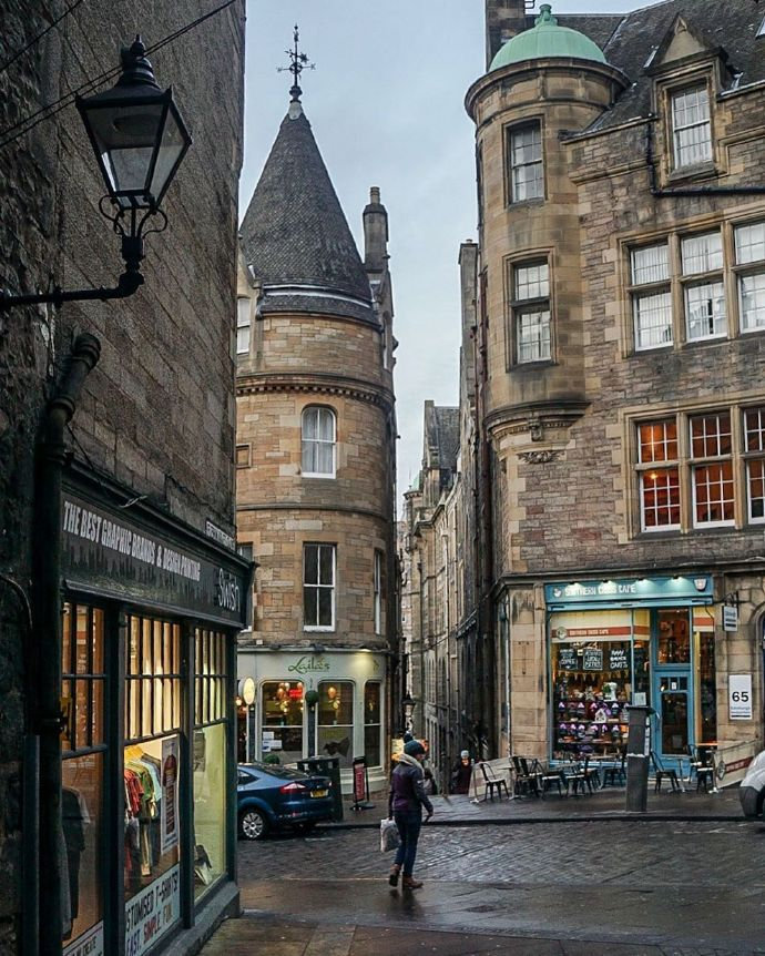 苏格兰 漫步在爱丁堡的街头!