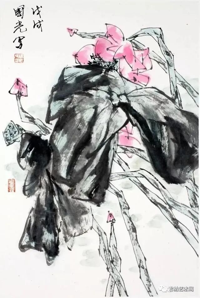 国画名家杨国光画谈录