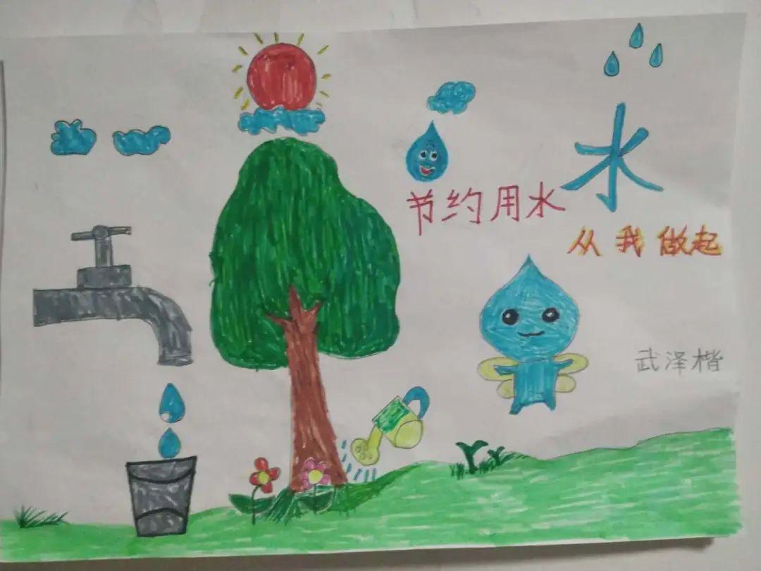 思源德育坚持节水优先建设幸福河湖青岛淮阳路小学中国水周少先队活动