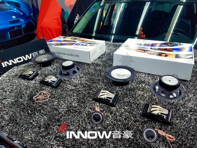 出彩好音乐大众途昂汽车音响改装德国彩虹slc62