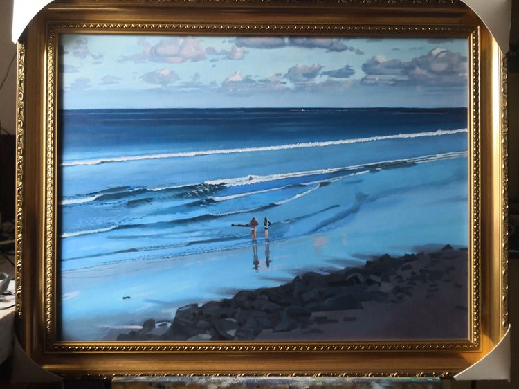 李亮被收藏的风景油画作品欣赏