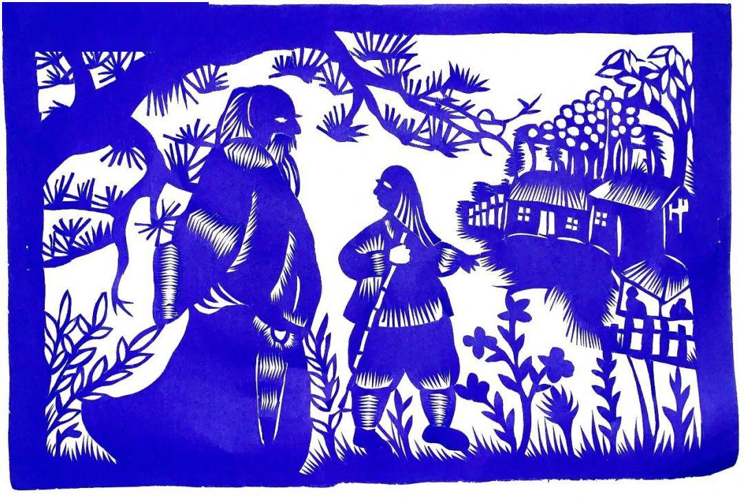 心灵手巧这个阜阳人用剪纸展示古诗词的魅力太好看了