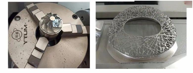 五轴作品-叶轮五轴作品-鸟巢3d打印作品爱就要大声喊出来广东省"数控