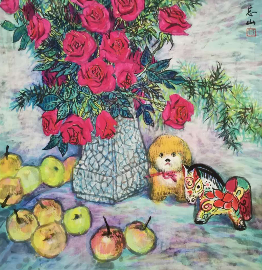 光墨一一中国画的色彩革命何宝森作品展