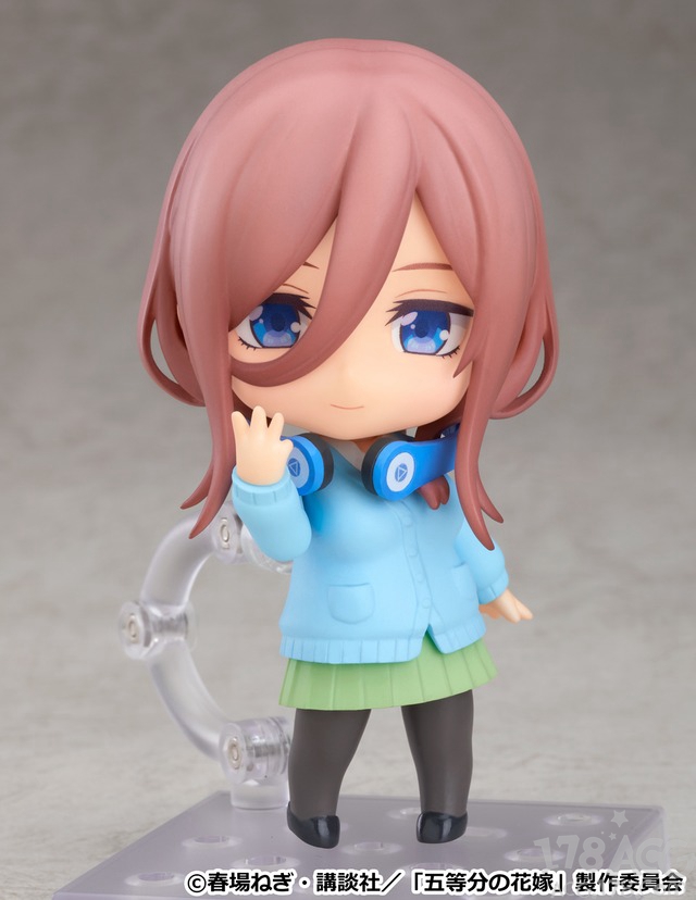 tv动画五等分的新娘中野三玖粘土人9月发售