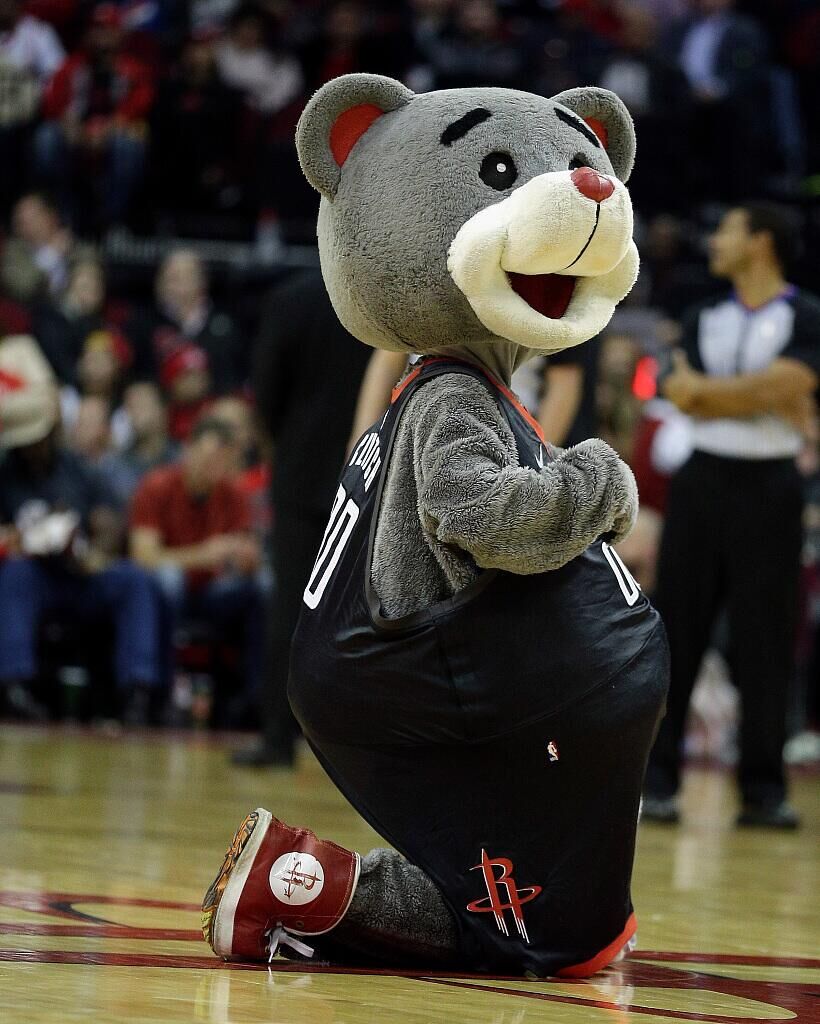 【nba吉祥物图鉴】火箭队—关键熊_clutch