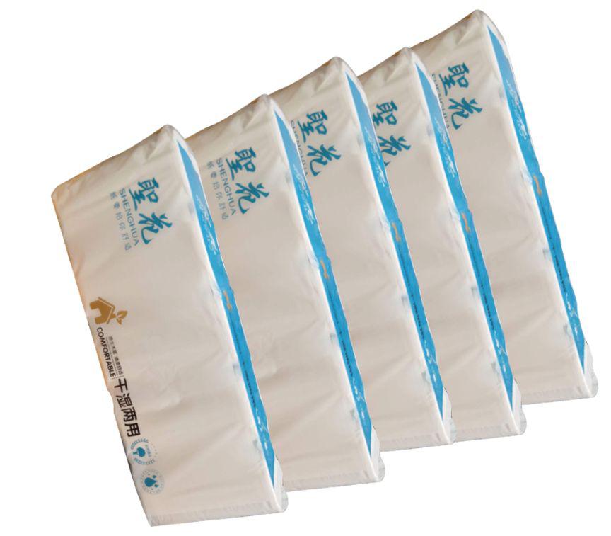 圣花干湿两用卫生纸↓看图字不重要我好像说了一句废话,呵呵!