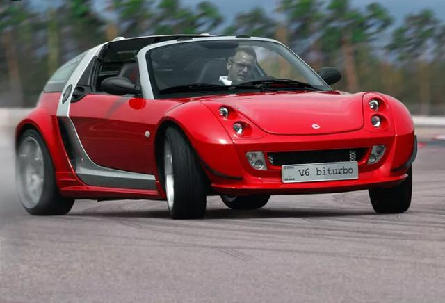 smart还有跑车你知道吗?smart roadster