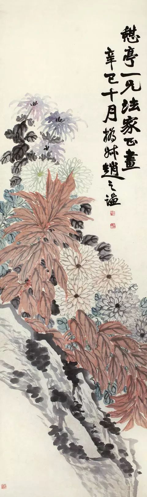 赵之谦花鸟作品欣赏,赏心悦目!