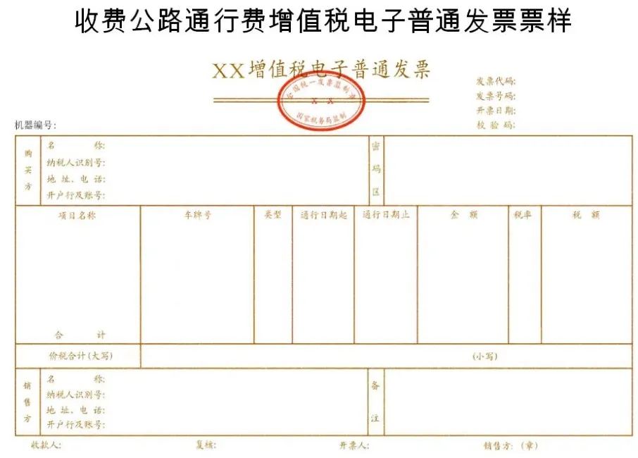 發票號碼為8位,按年度,分批次編制.通行費