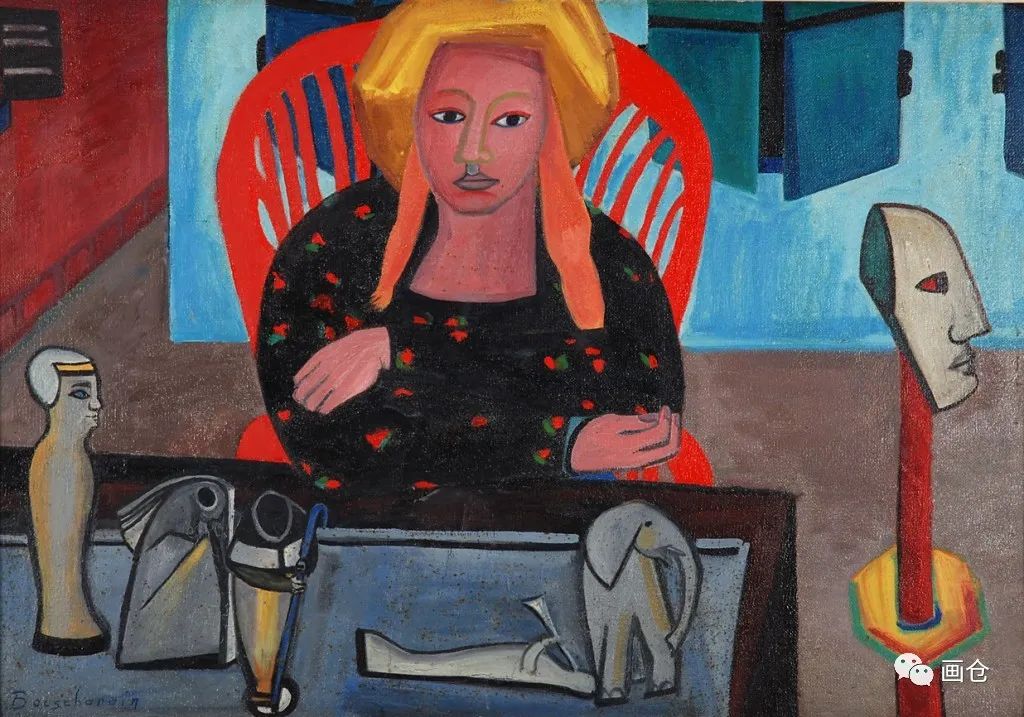 画仓法国现代艺术家claudebouscherain克劳德布什雷恩