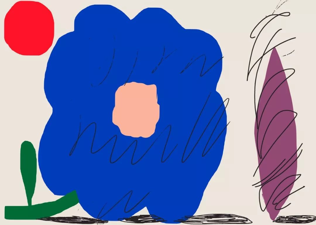 插画里的拙稚可以分泌快乐因子多巴胺