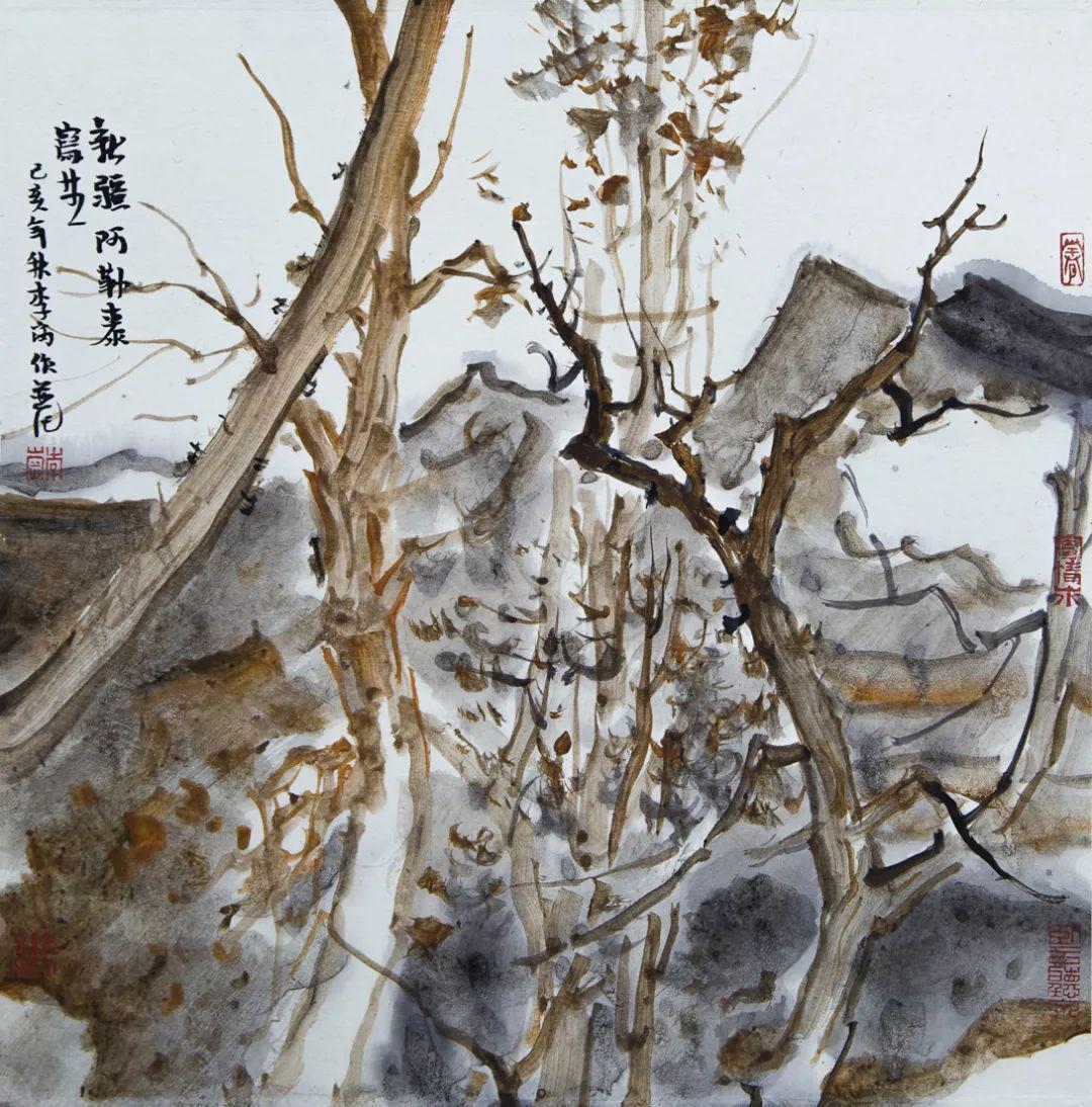 在不切断与中国传统艺术精神的血脉联系的前提下,在对传统山水画形式