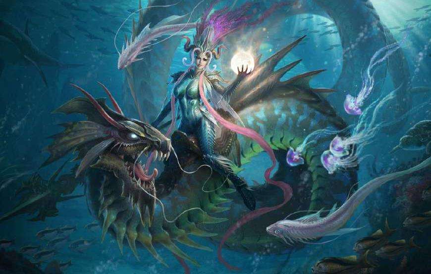 英雄联盟龙女到底是龙还是人我的父亲又是谁