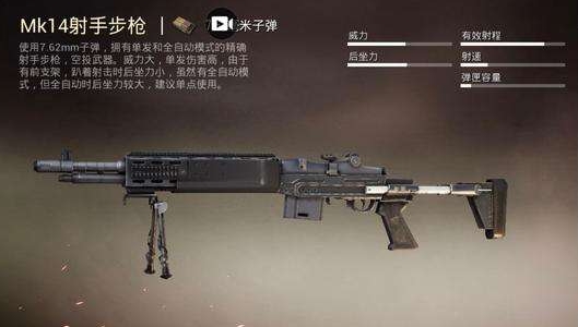 mk14射手步枪和平精英图片