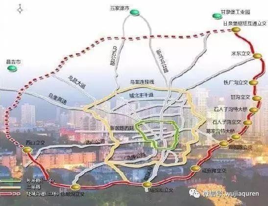 振奋五家渠又一条高速公路正在推进