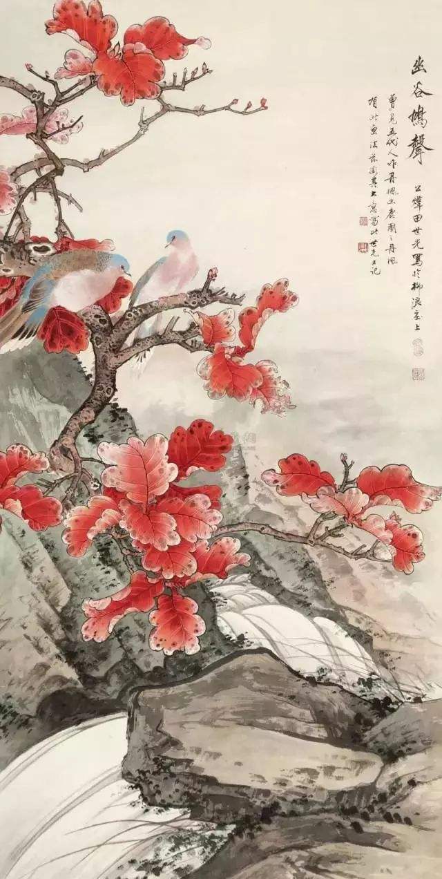 从宋代工笔花鸟画的特征探讨传统工笔花鸟画的审美追求-搜狐大视野-搜狐新闻
