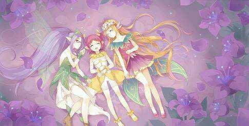 原创小花仙满头银发的4位黑化精灵王安娜托利亚是一位另三位是谁