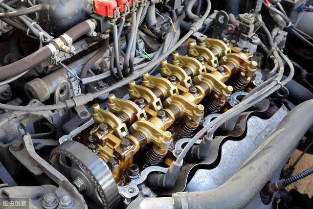 柴油机气门传动组零件主要零件特点与功用,检修