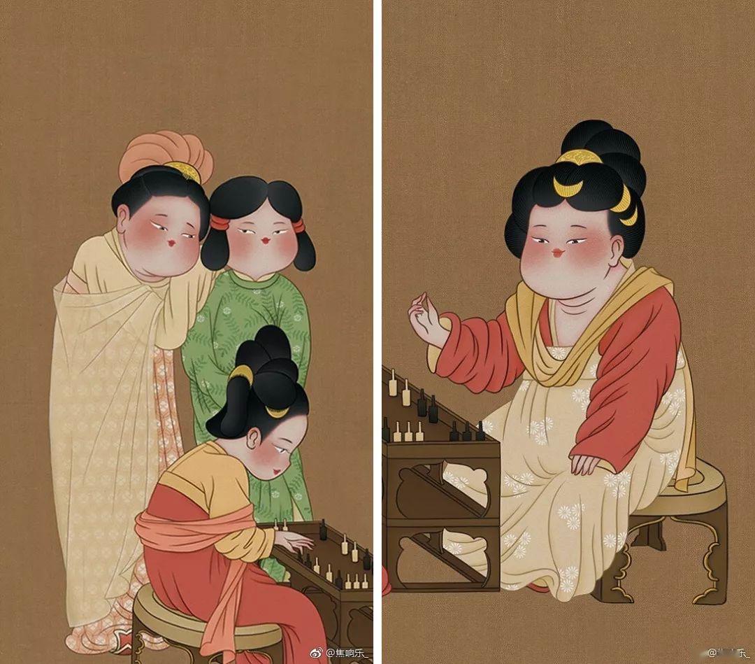 她靠画胖脸圈粉无数成艺术界的异类笔下的胖美人不仅萌而且还超美