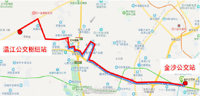 优化城市功能,成都快速公交k5开进温江,带你上车体验!