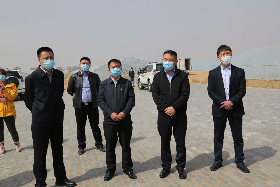 高占胜赴鄂托克前旗调研百企帮百村工作开展情况