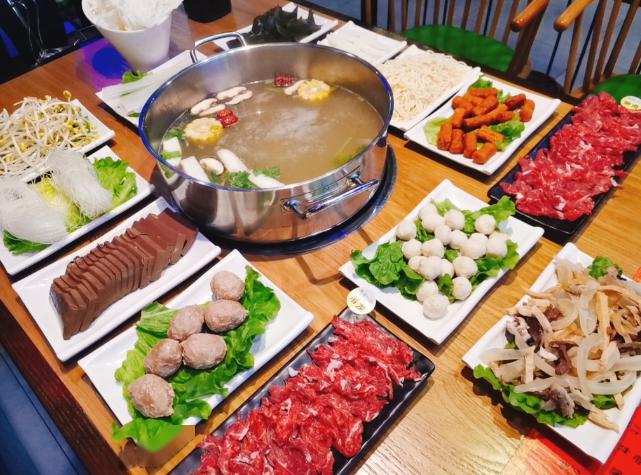 99元抢原价263元好升礼潮汕牛肉火锅34人套餐传统清汤锅肉丸牛肉吊龙