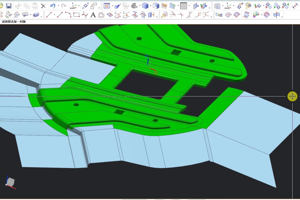 ug分模视频教程讲解之分型面处理方法ug100分模视频教程