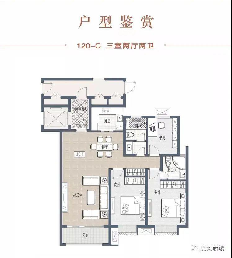 丹河新城团购房"文汇佳苑"效果图户型图来啦!