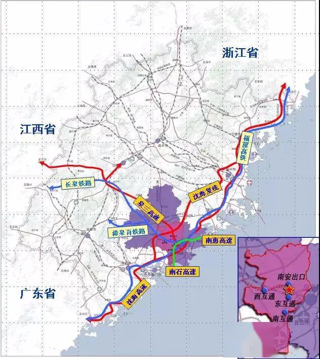 4,漳泉肖铁路线西起福建省漳平市,东到福建省泉州市惠安县肖厝镇全长