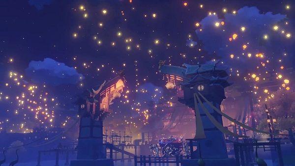 原神再临测试海灯节活动开启放飞霄灯完成心愿