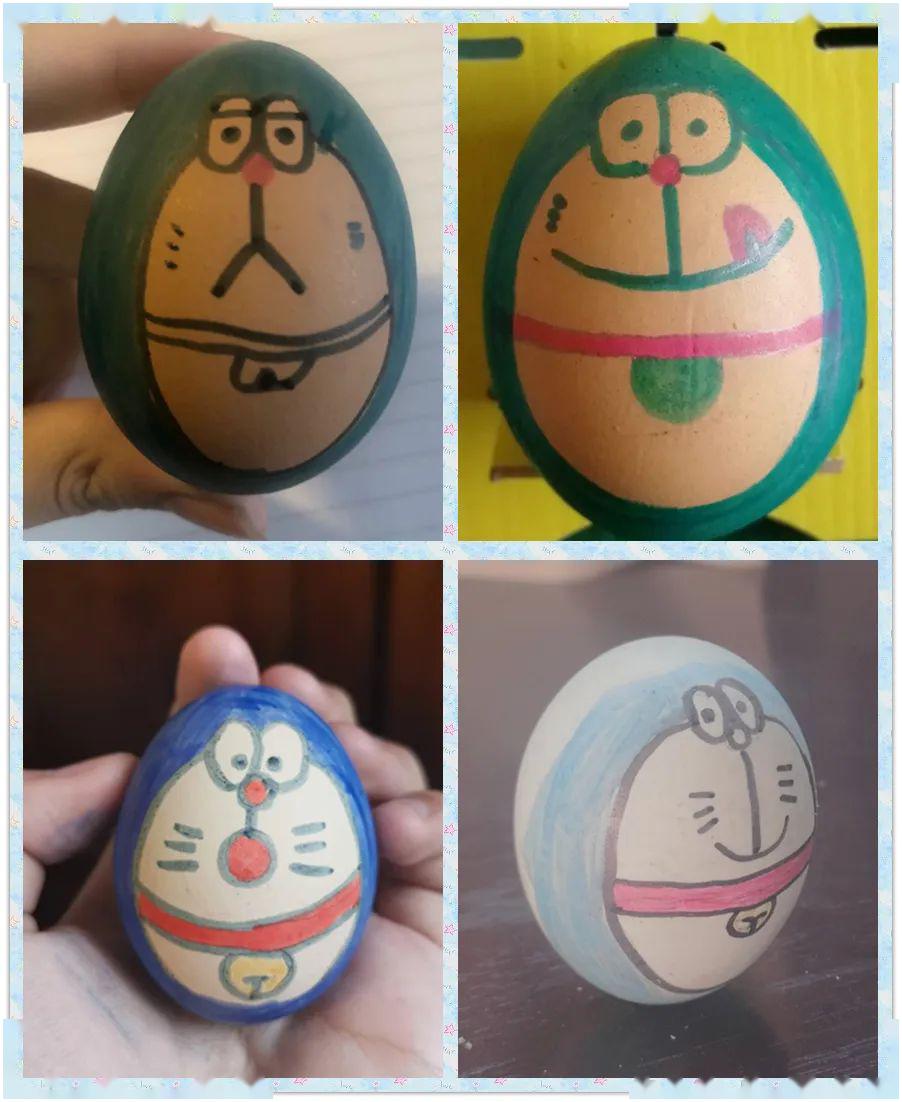 鸡蛋涂鸦草莓图片