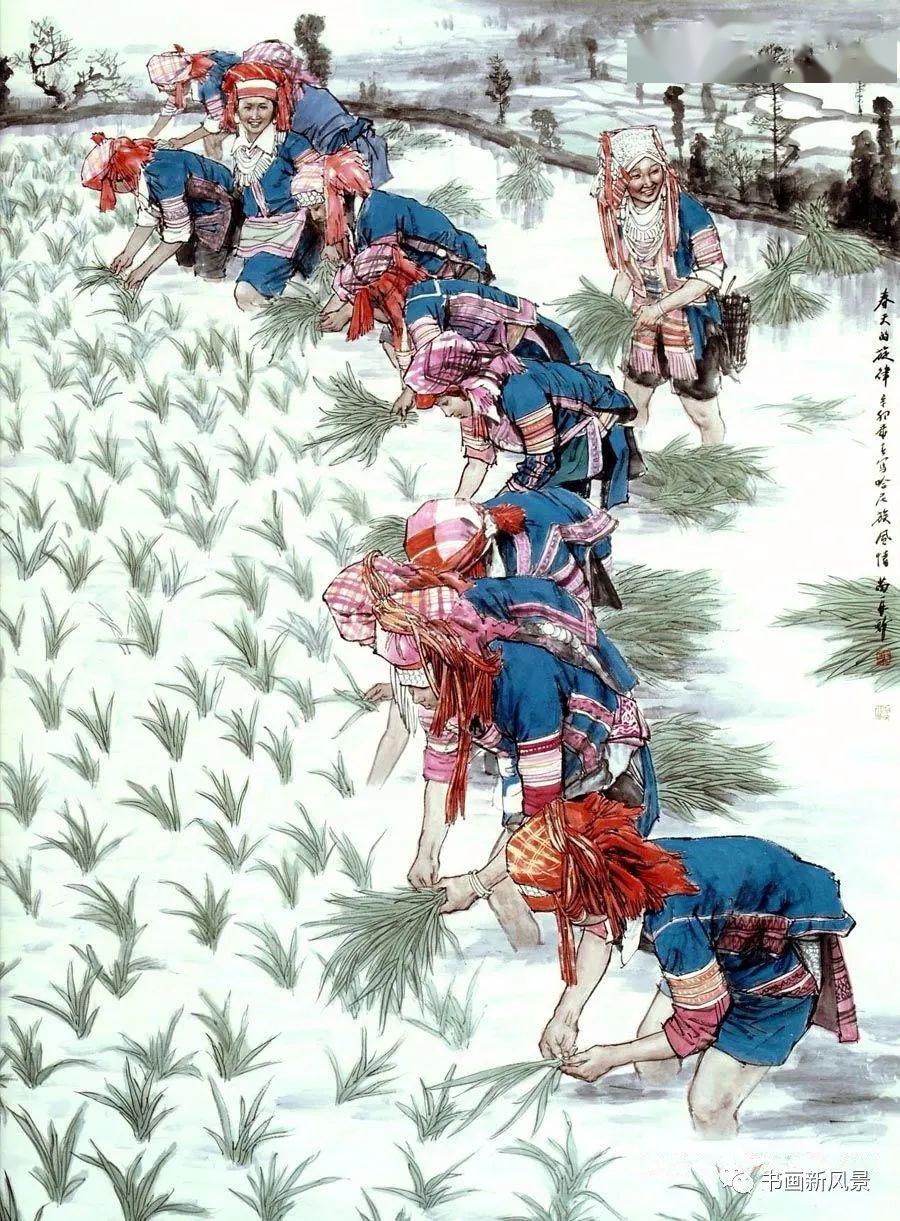 送您一组美丽的少数民族风情画