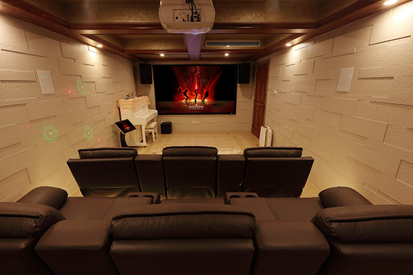 家庭影院设计案例实拍纯粹观影享受高端惬意生活