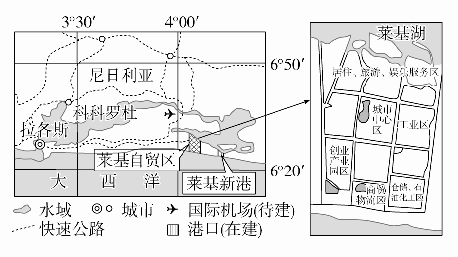 拉各斯地理位置图片