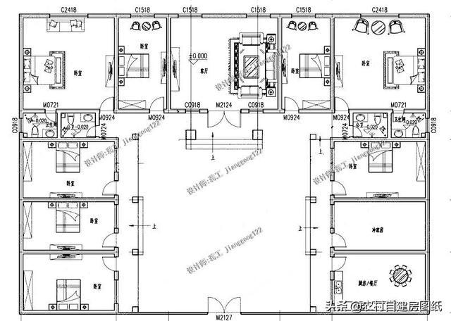 16万就能建套三合院1和4可以做民宿农家乐比四合院更实用
