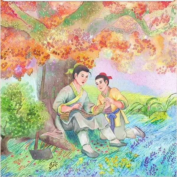 黑龙江美术出版社作者:海秋书名:《凿壁借光》点击试听本期主播:emma