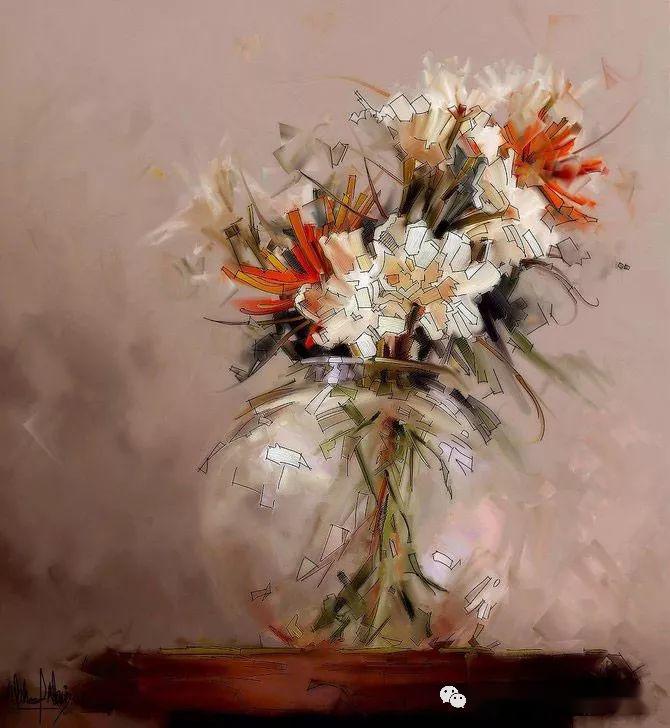 瓦希德·纳西尔绘画作品赏析